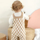 Frankie Check 1-Piece Overalls