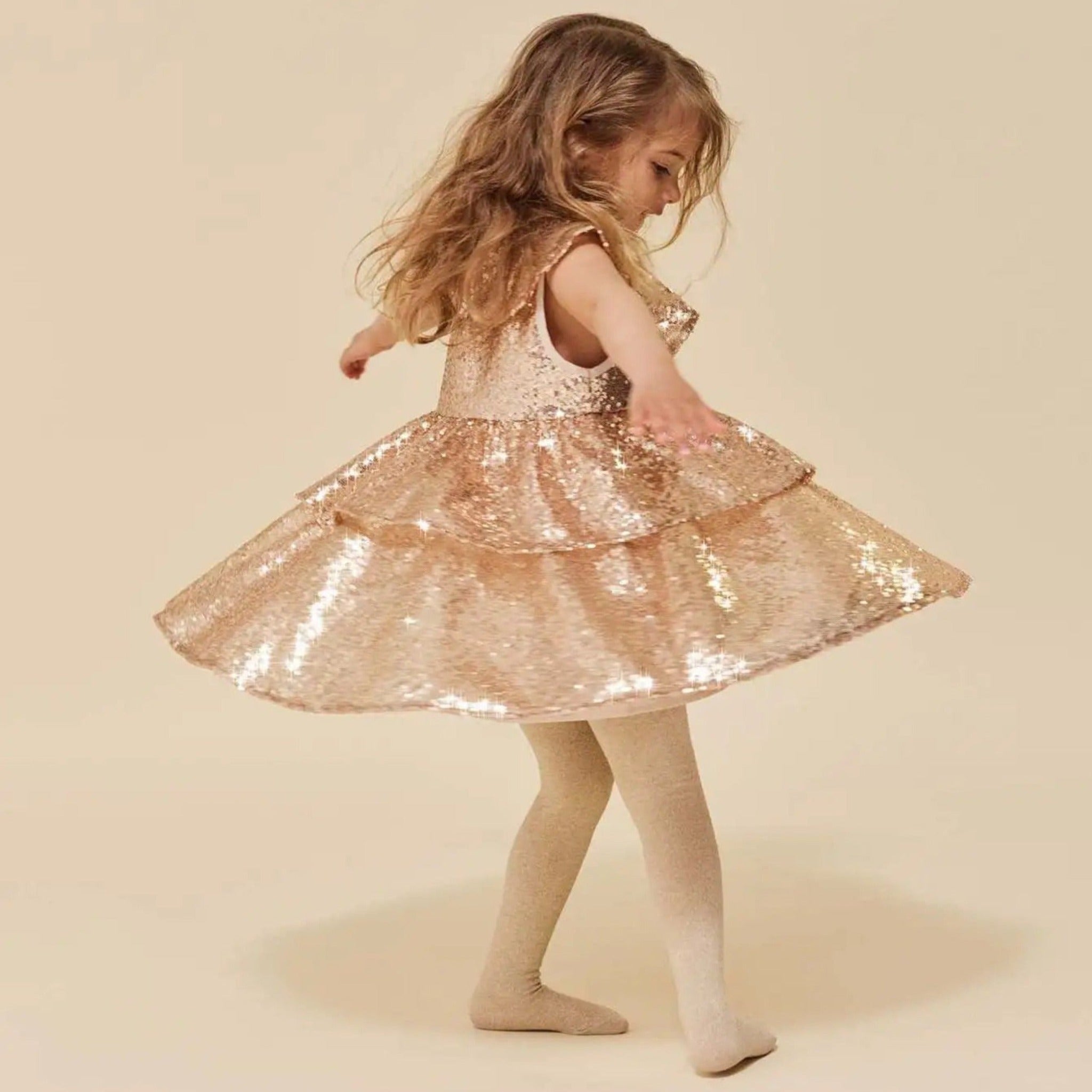Sparkling Girls' Party Dress