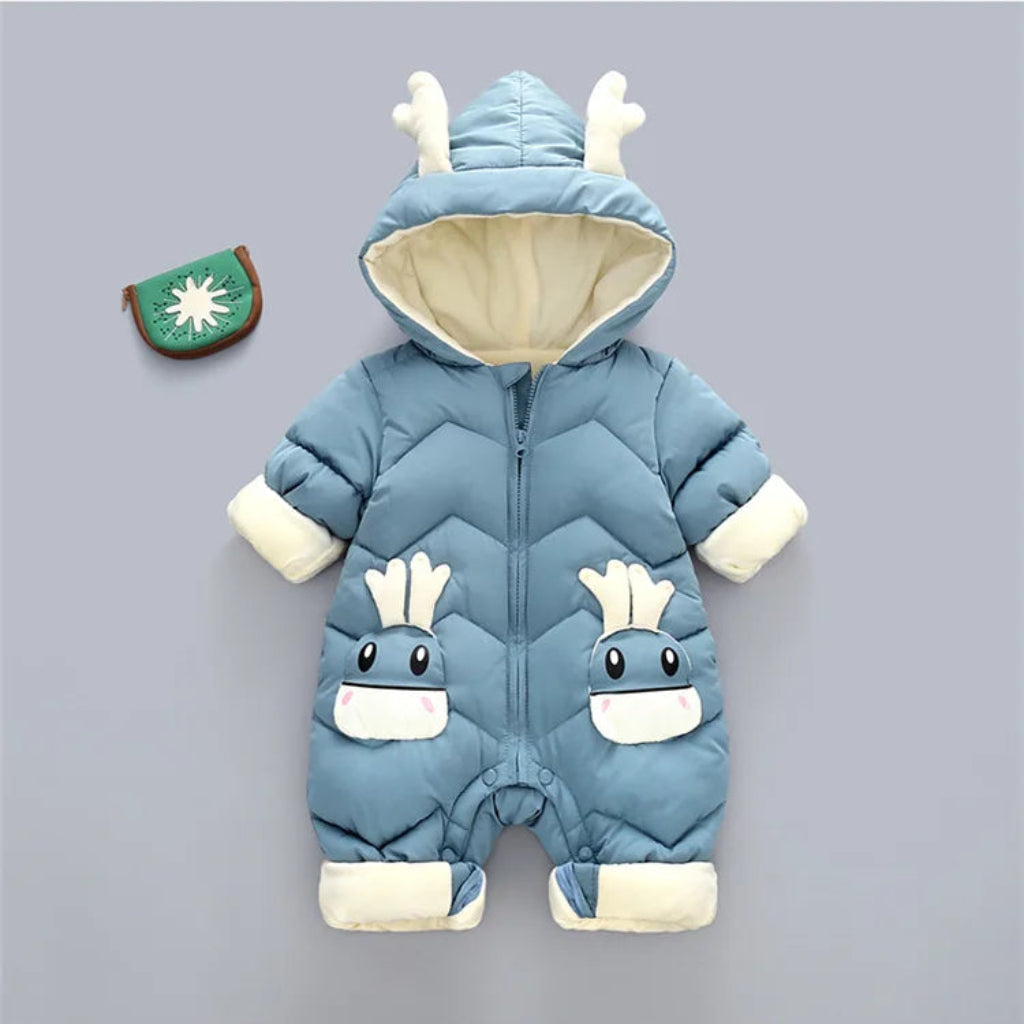 Conjunto de traje de esquí y nieve unisex de invierno de 2 piezas con chaqueta acolchada y pantalones 