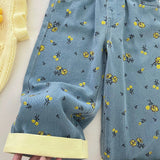 Golden Bloom Cotton 3 Piece Set