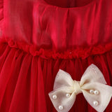 Holiday Chiffon Party Girls’ Dress
