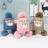 Plush Character Pom-Pom Hat