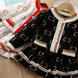 Vintage-Inspired Girls' Matching Set