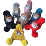 Plush Character Pom-Pom Hat