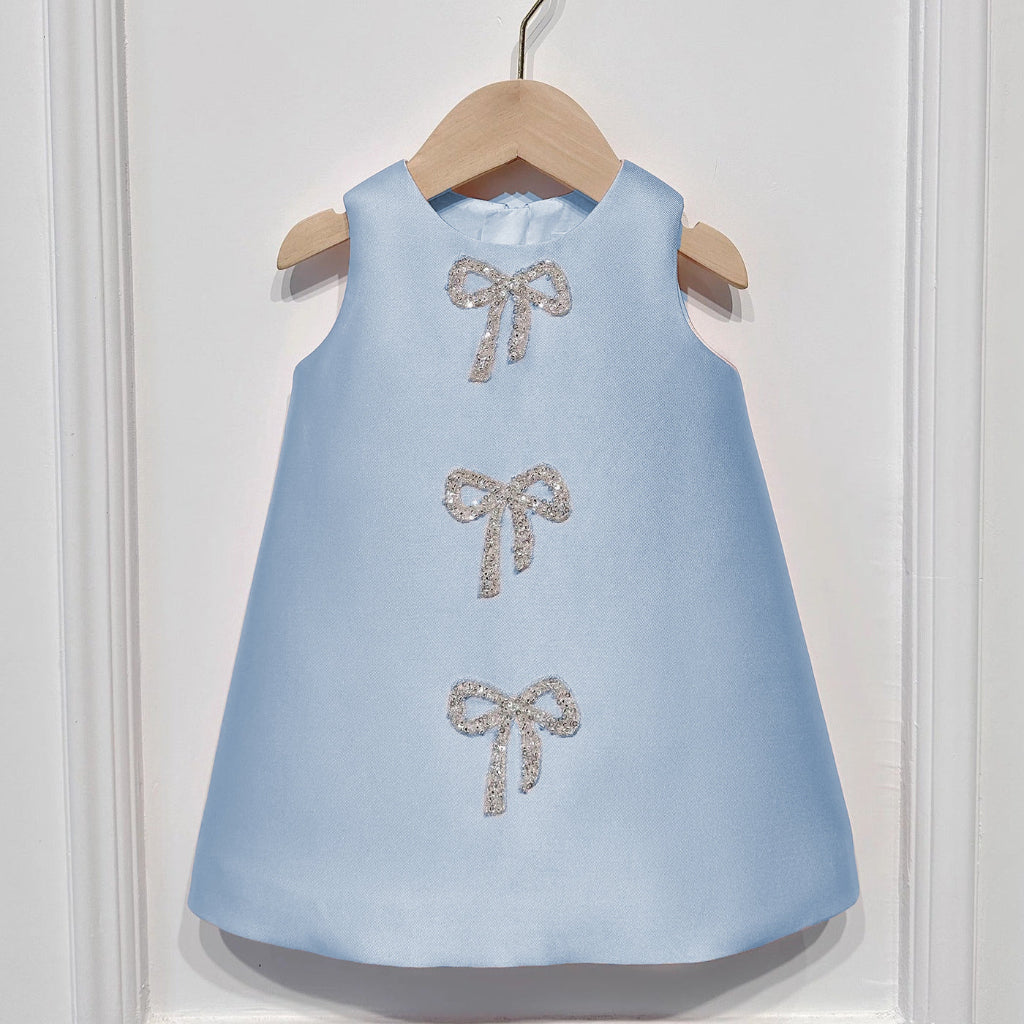 Girls’ Royal Bow Party Dress