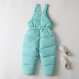 Conjunto de traje de esquí y nieve unisex de invierno de 2 piezas con chaqueta acolchada y pantalones 