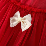 Holiday Chiffon Party Girls’ Dress