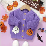 Spooky Unisex Halloween Cardigan