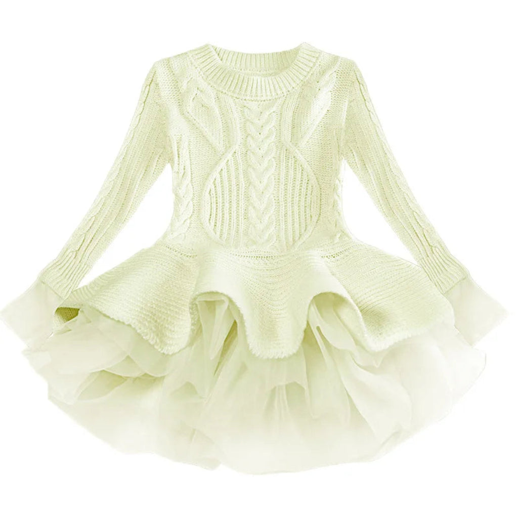 Vestido clásico a cuadros para niña