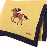 Horse Pattern Soft Blanket