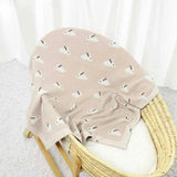 Soft Touch Bunny Pattern Cotton Blanket