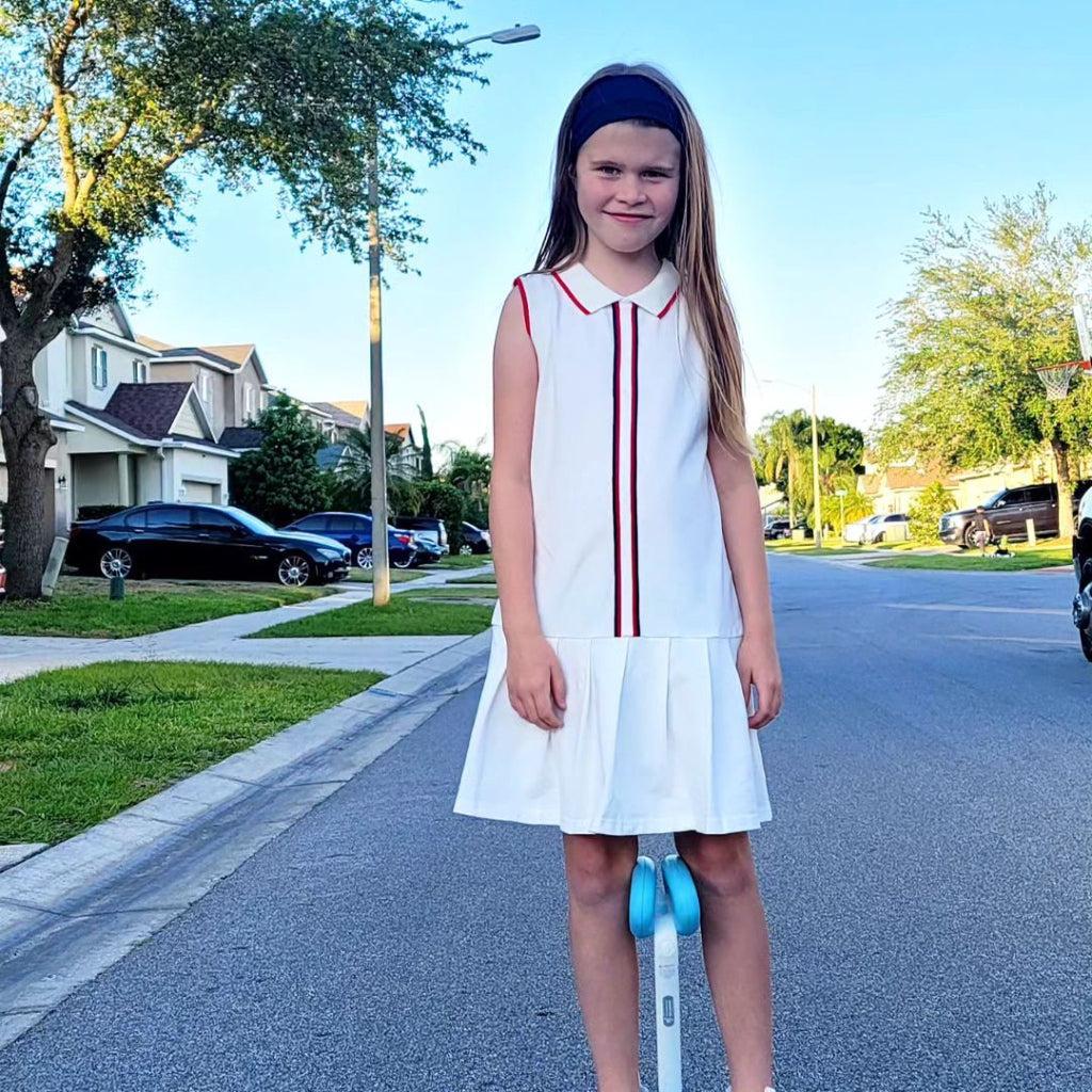 Arya Girls' Organic Cotton Dress