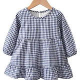 Baby Blue Cardigan and Dress Set