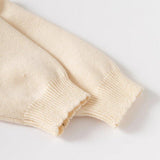 Baby Girls' Cardigan in Cream Color