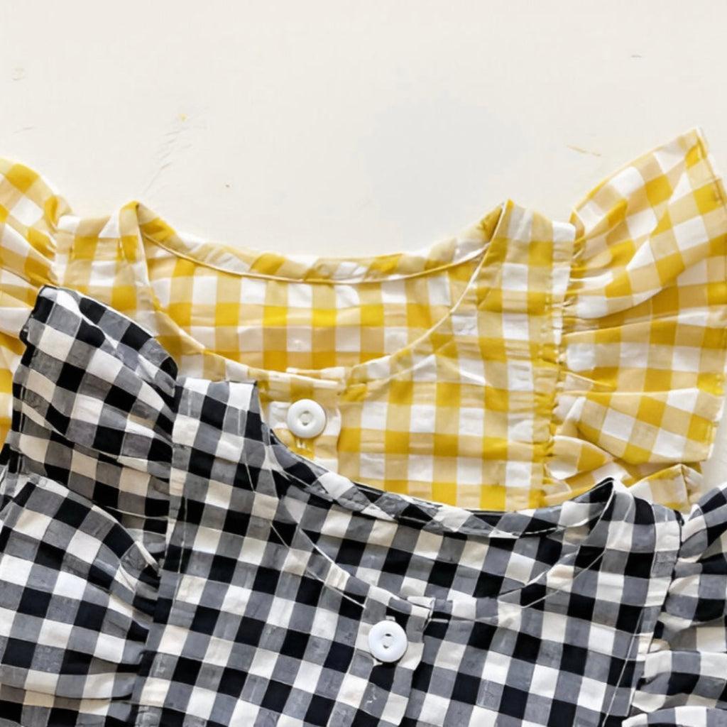 Baby Girls’ Mini Gingham Romper