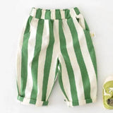 Baby & Toddler Striped Unisex Pants
