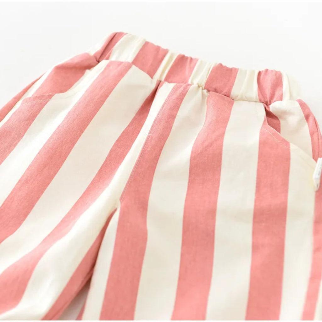 Baby & Toddler Striped Unisex Pants