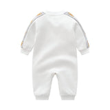 Baby Unisex Romper in White