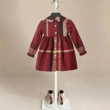 Beige Dreamer Girls' Dress