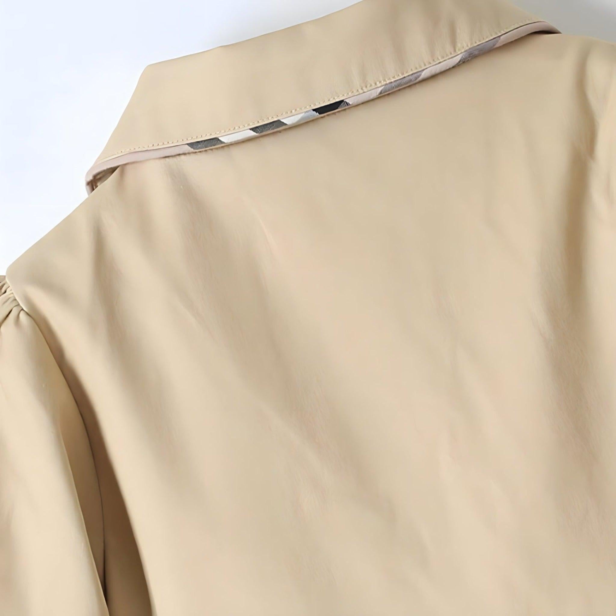 Beige Vintage Aussie Trench Coat