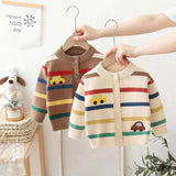 Boys' Cars Cardigan with Straps