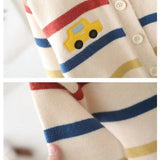 Boys' Cars Cardigan with Straps