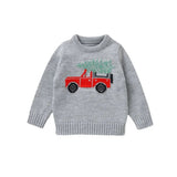 Boys' Christmas Truck Sweater