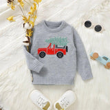 Boys' Christmas Truck Sweater