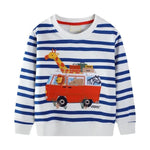 Boys' Cotton Animal Sweatshirts