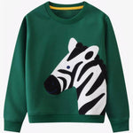 Boys' Cotton Animal Sweatshirts