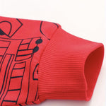 Boys' Cotton Sweatshirts with Trucks