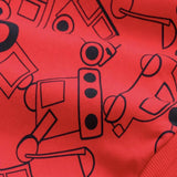 Boys' Cotton Sweatshirts with Trucks