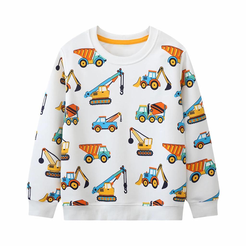 Boys' Cotton Truck Sweatshirts