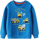 Boys' Cotton Truck Sweatshirts