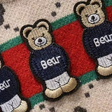Boys' Cozy Bear & Heart Knit Sweater
