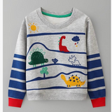 Boys’ Dinosaur Strapped Sweatshirt