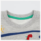 Boys’ Dinosaur Strapped Sweatshirt