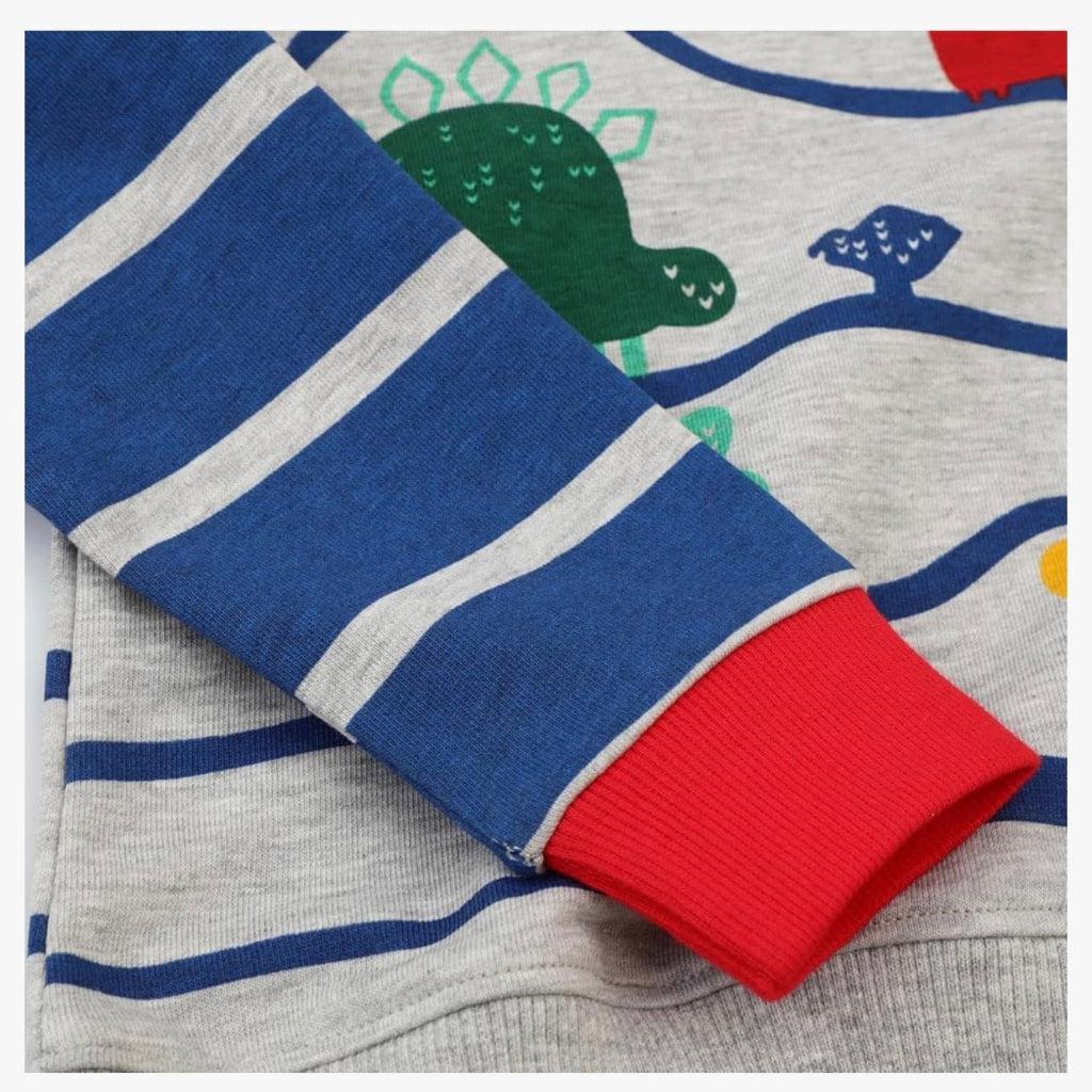 Boys’ Dinosaur Strapped Sweatshirt