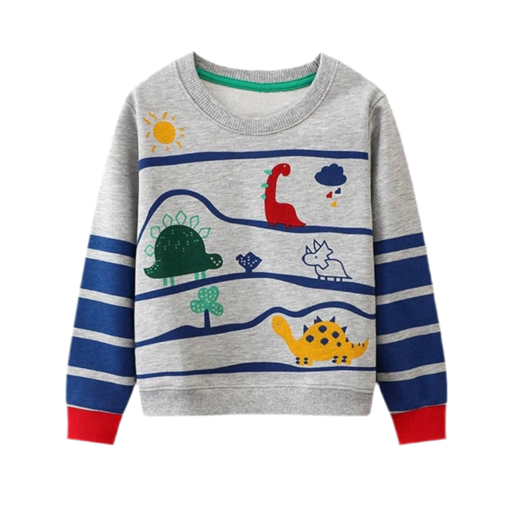 Boys’ Dinosaur Strapped Sweatshirt