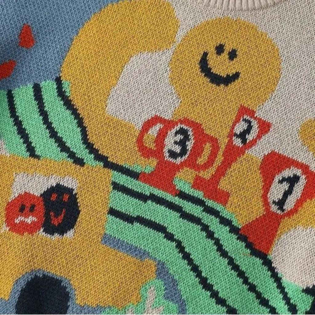 Boys’ Knit Cotton Sweater