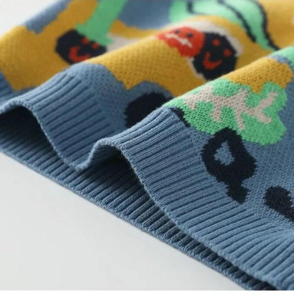 Boys’ Knit Cotton Sweater