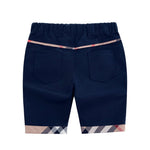 Boys Navy Blue Chino Shorts