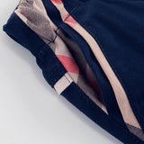 Boys Navy Blue Chino Shorts