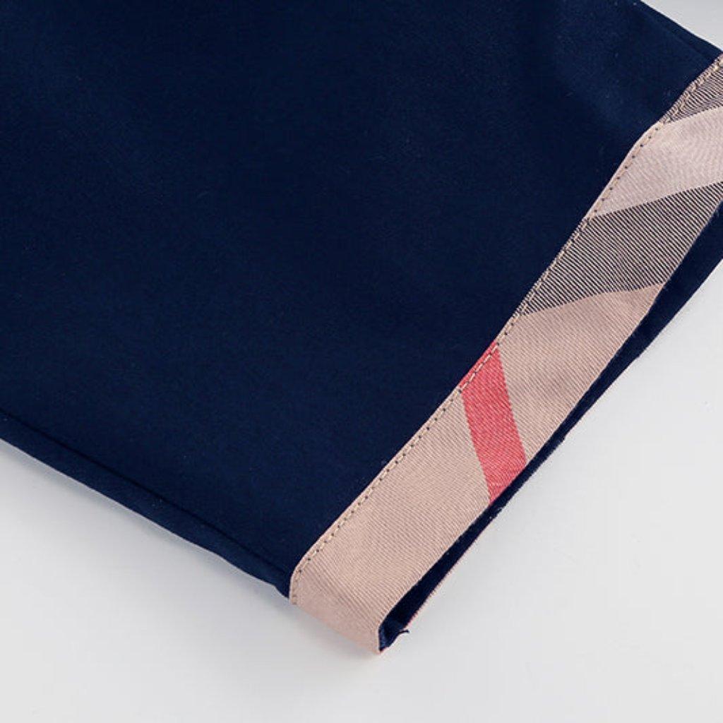 Boys Navy Blue Chino Shorts