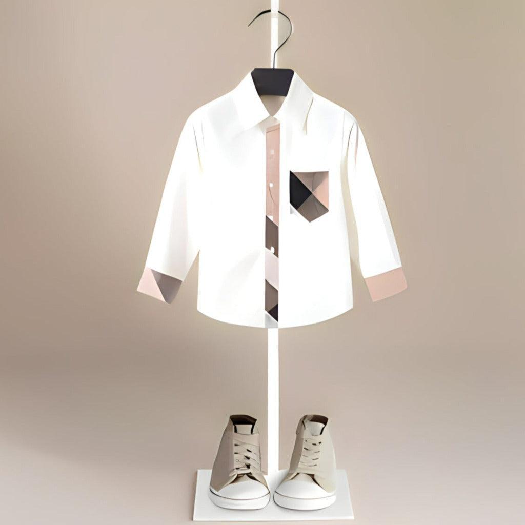 Boys' Retro Danish White Shirt