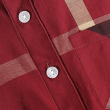 Boys' Short Sleeve Classic Plaid Shirt