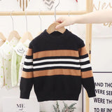 Boys’ Soft Knit Strippy Sweater