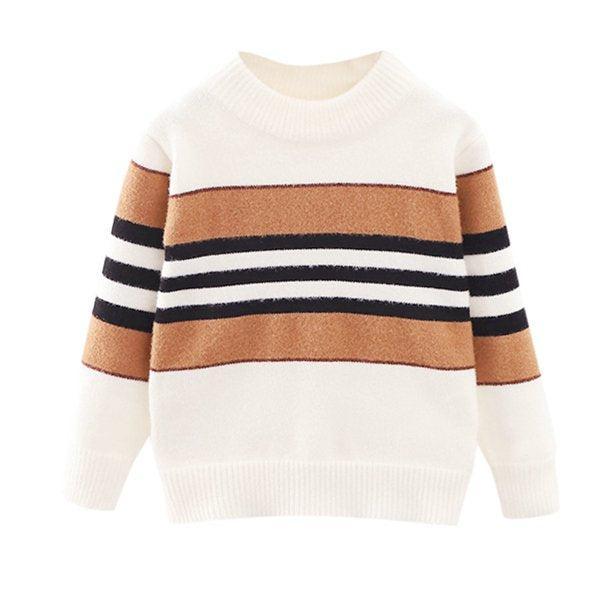 Boys’ Soft Knit Strippy Sweater