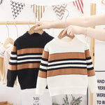 Boys’ Soft Knit Strippy Sweater