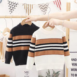 Boys’ Soft Knit Strippy Sweater